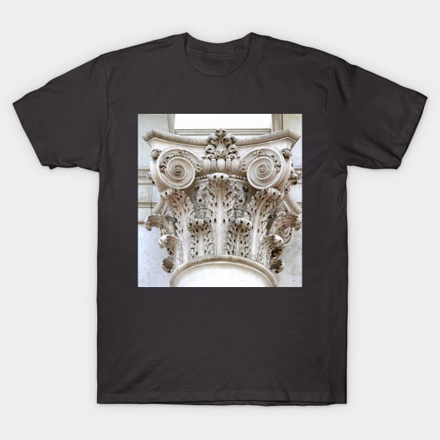 ionic column T-Shirt by terezadelpilar